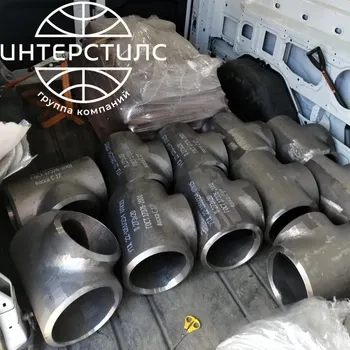 Стальной тройник равнопроходной 76 мм 10 мм 09Г2С ГОСТ 17376-2001 купить в Рязани